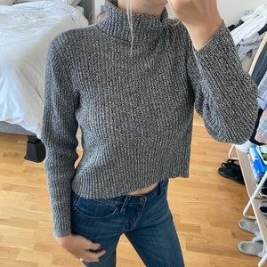 Turtleneck Cropped Sweater